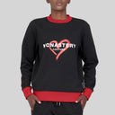 XENA BLACK SWEATSHIRTS - Monastery