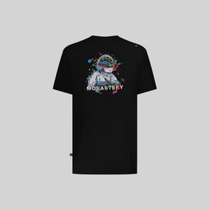AGER BLACK T-SHIRT | Monastery Couture