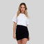 ALEA WHITE TOP OVERSIZE | Monastery Couture