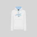 ANFISA WHITE HOODIE | Monastery Couture