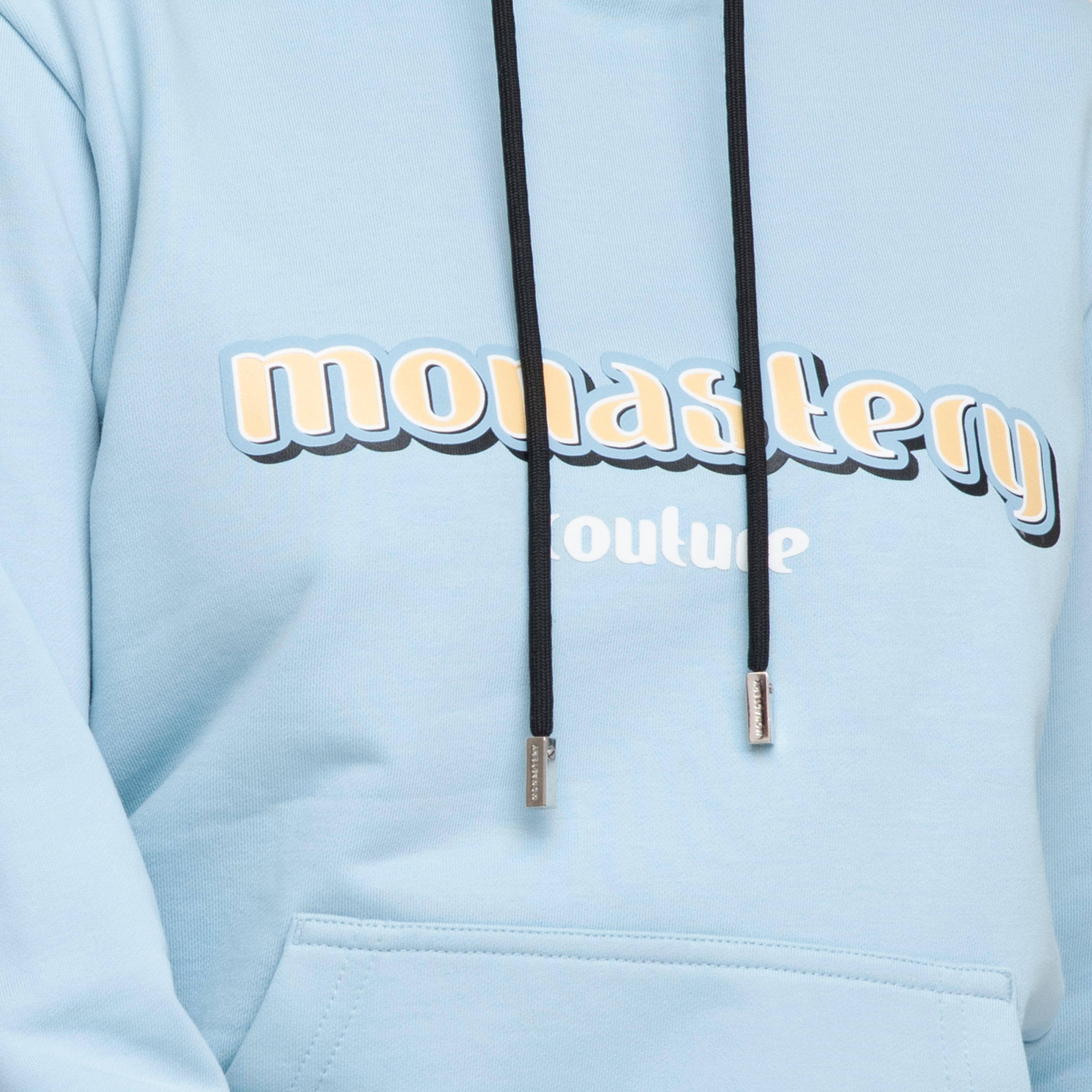 AQUARIUS BLUE HOODIE | Monastery Couture