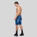 ASTROPHEL BLUE DENIM SHORT - Monastery