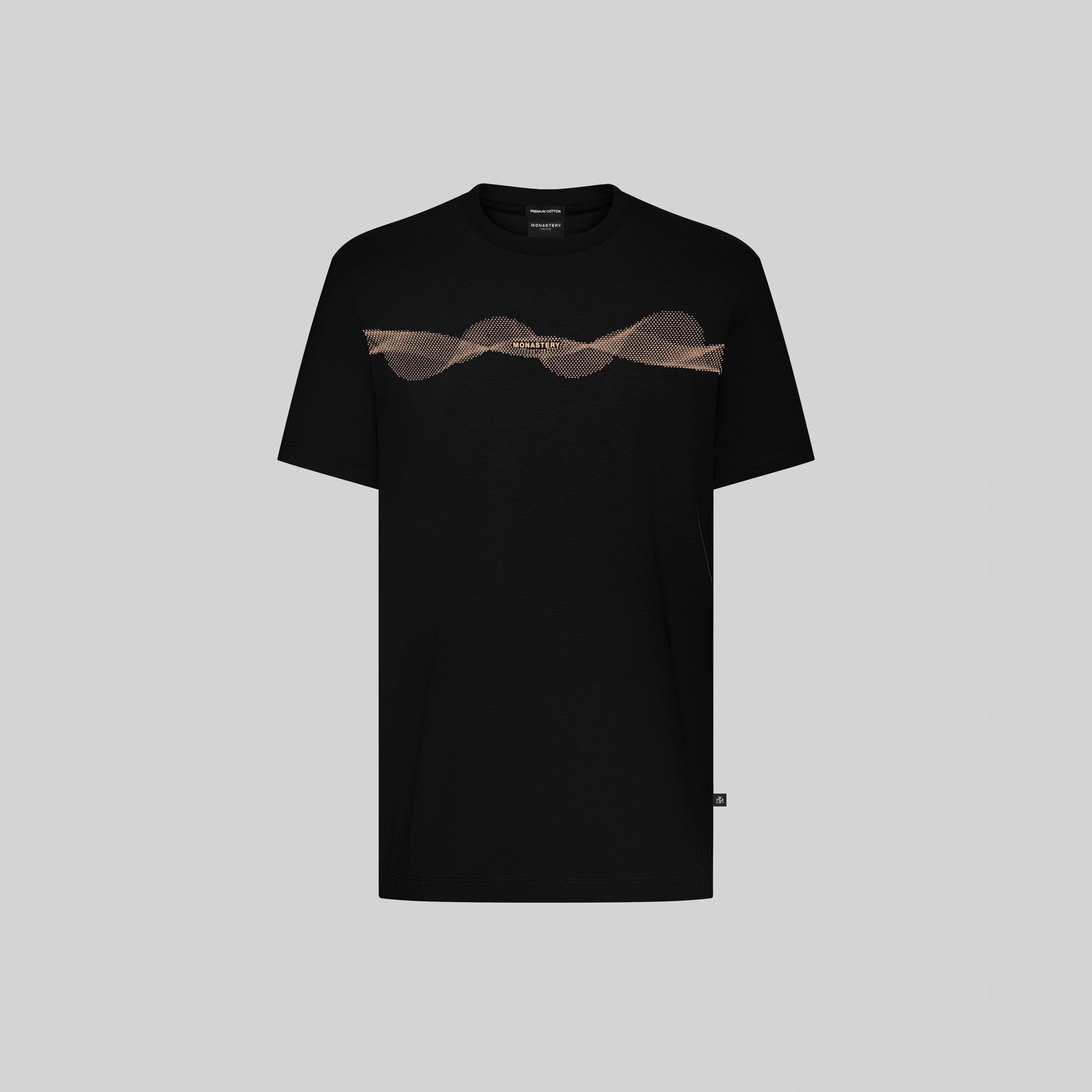 BAIKAL BLACK T-SHIRT | Monastery Couture