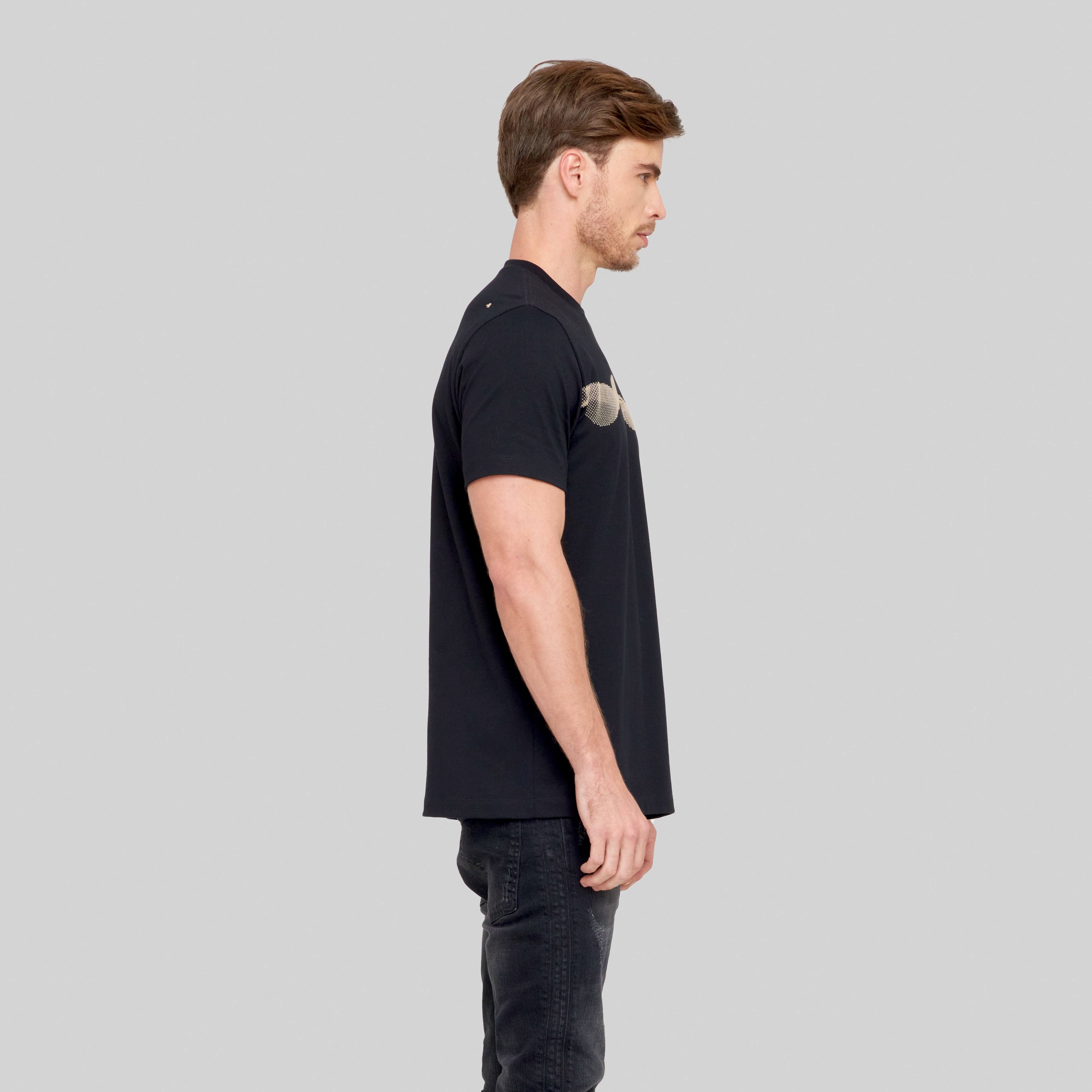 BAIKAL BLACK T-SHIRT | Monastery Couture