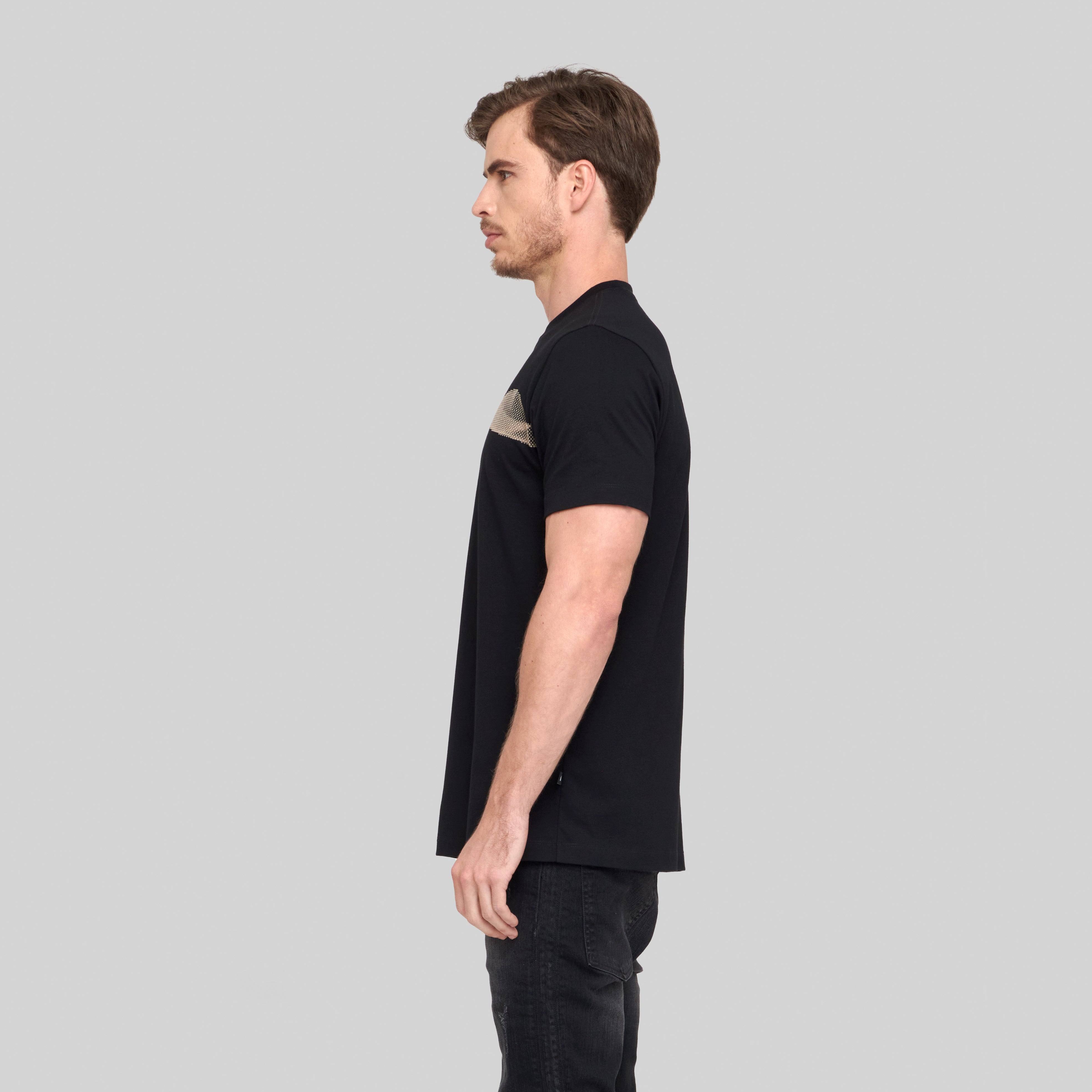 BAIKAL BLACK T-SHIRT | Monastery Couture