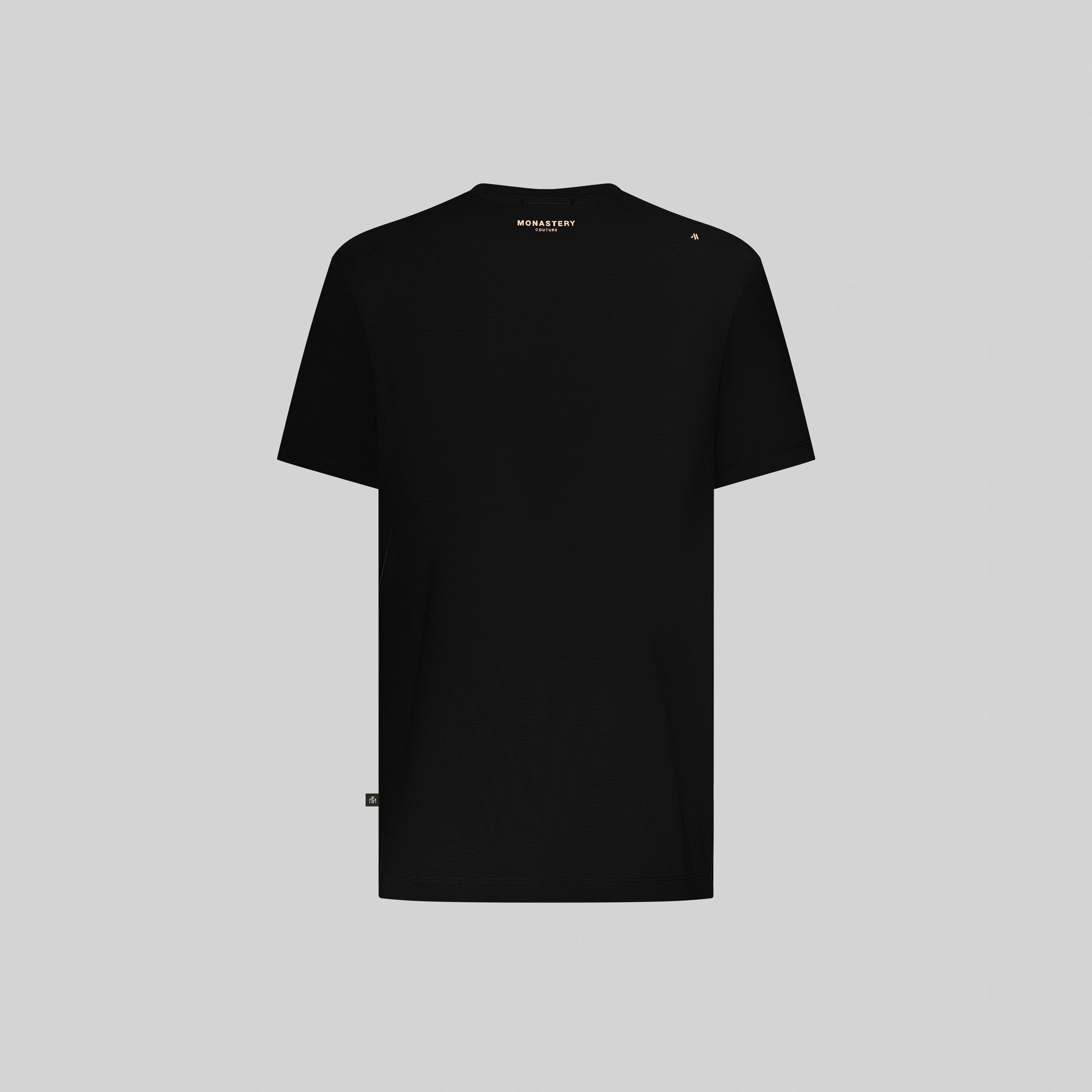 BAIKAL BLACK T-SHIRT | Monastery Couture