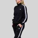 BERENICES BLACK SPORT TROUSERS | Monastery Couture