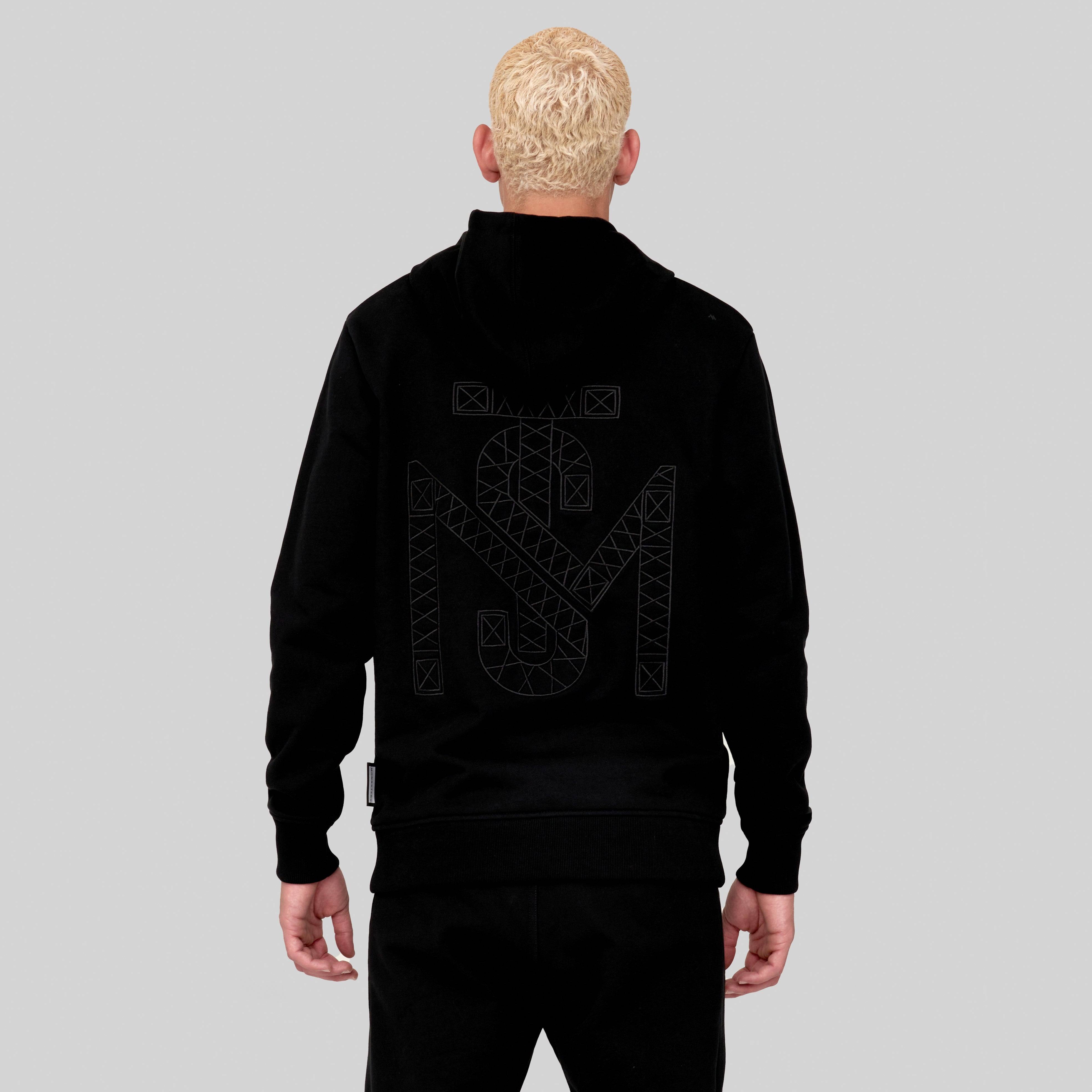 CASANDRO BLACK HOODIE | Monastery Couture