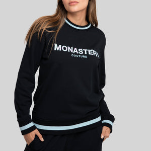 CYGNUS BLACK SWEATSHIRT | Monastery Couture