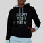 DODONA BLACK HOODIE | Monastery Couture