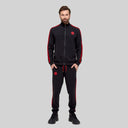 DODONA BLACK SPORT TROUSERS | Monastery Couture