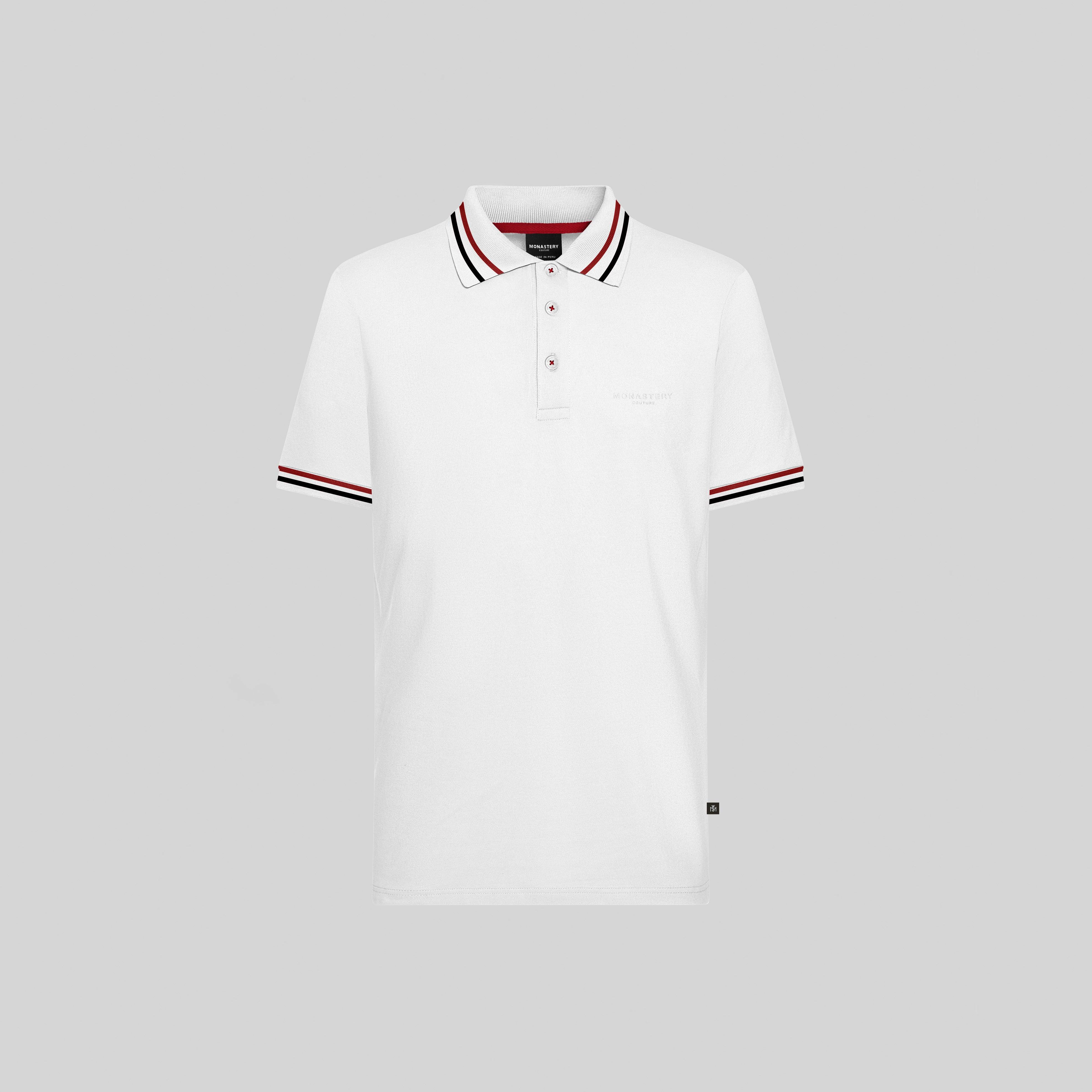 DORICO WHITE POLO | Monastery Couture