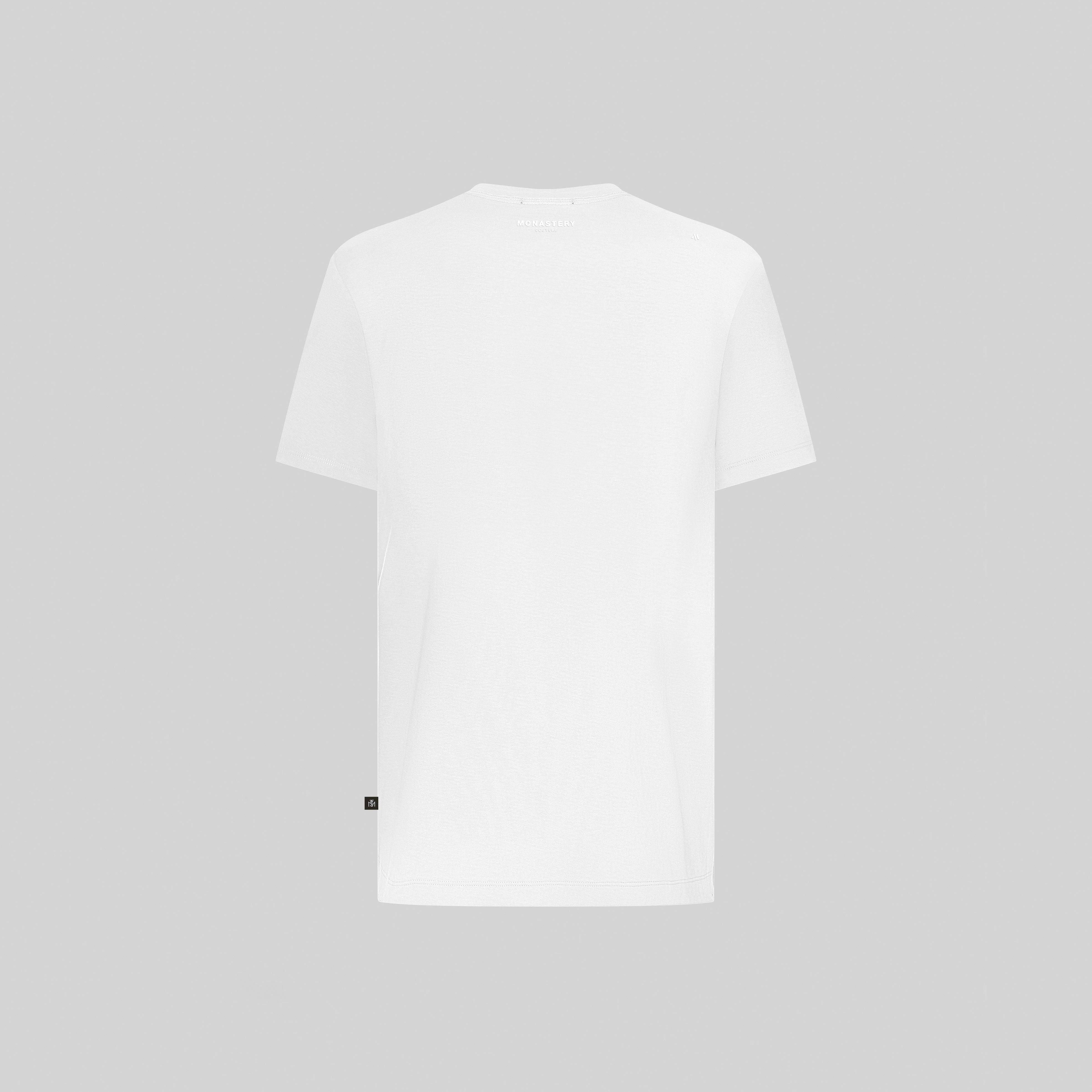 EYRE WHITE T-SHIRT | Monastery Couture