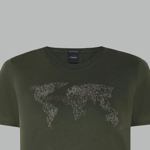 GRETA T-SHIRT GREEN | Monastery Couture