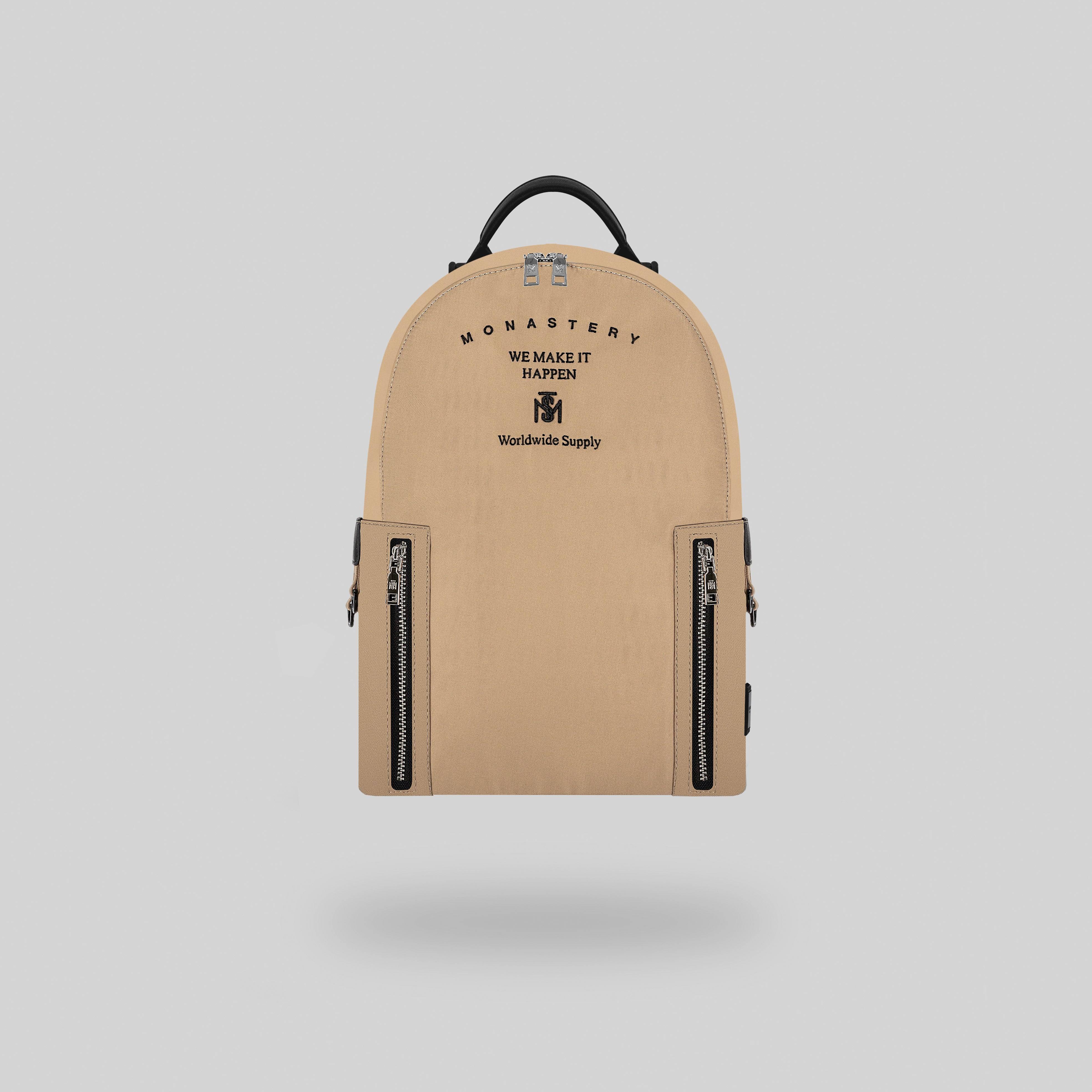 HANS CAMEL BACKPACK | Monastery Couture