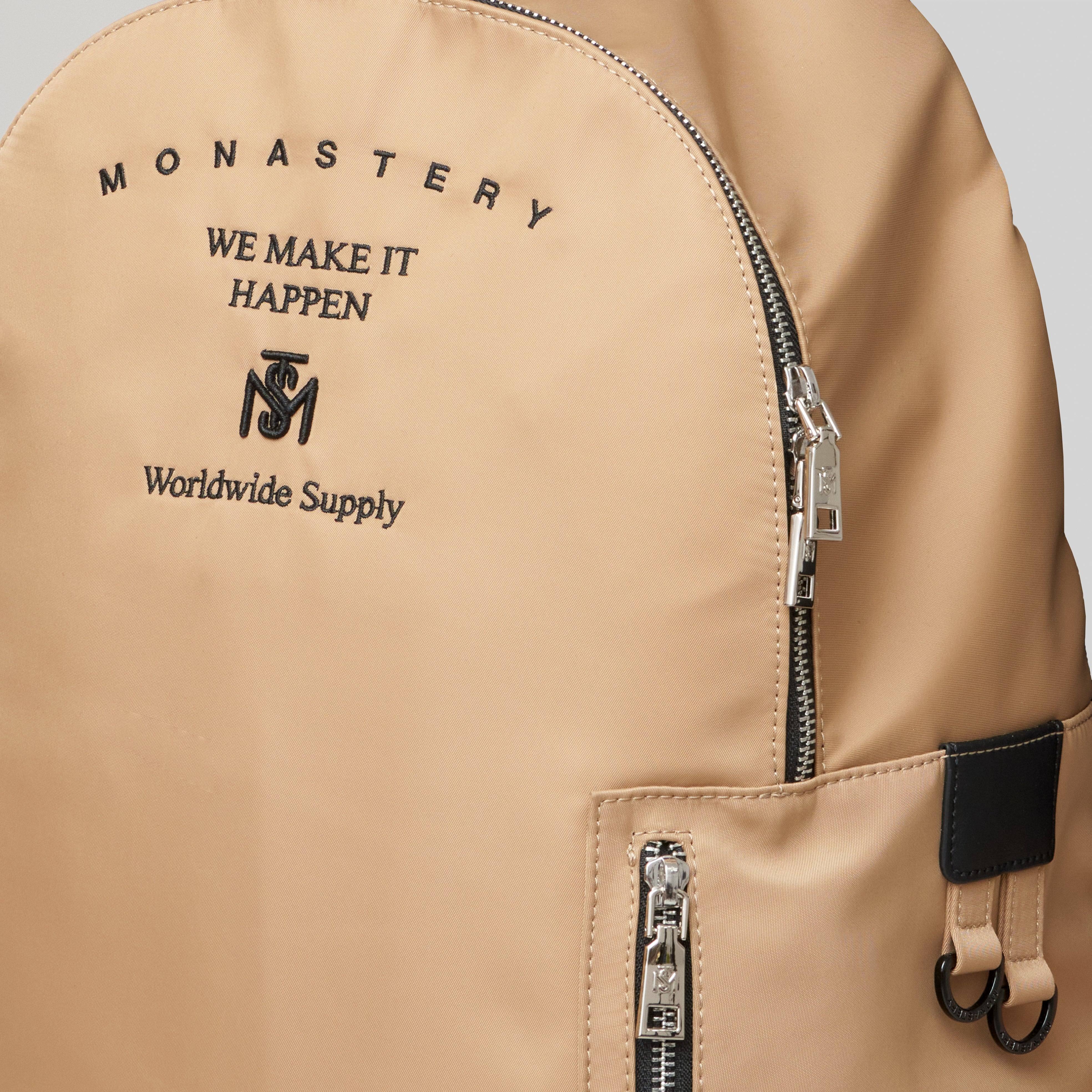 HANS CAMEL BACKPACK | Monastery Couture