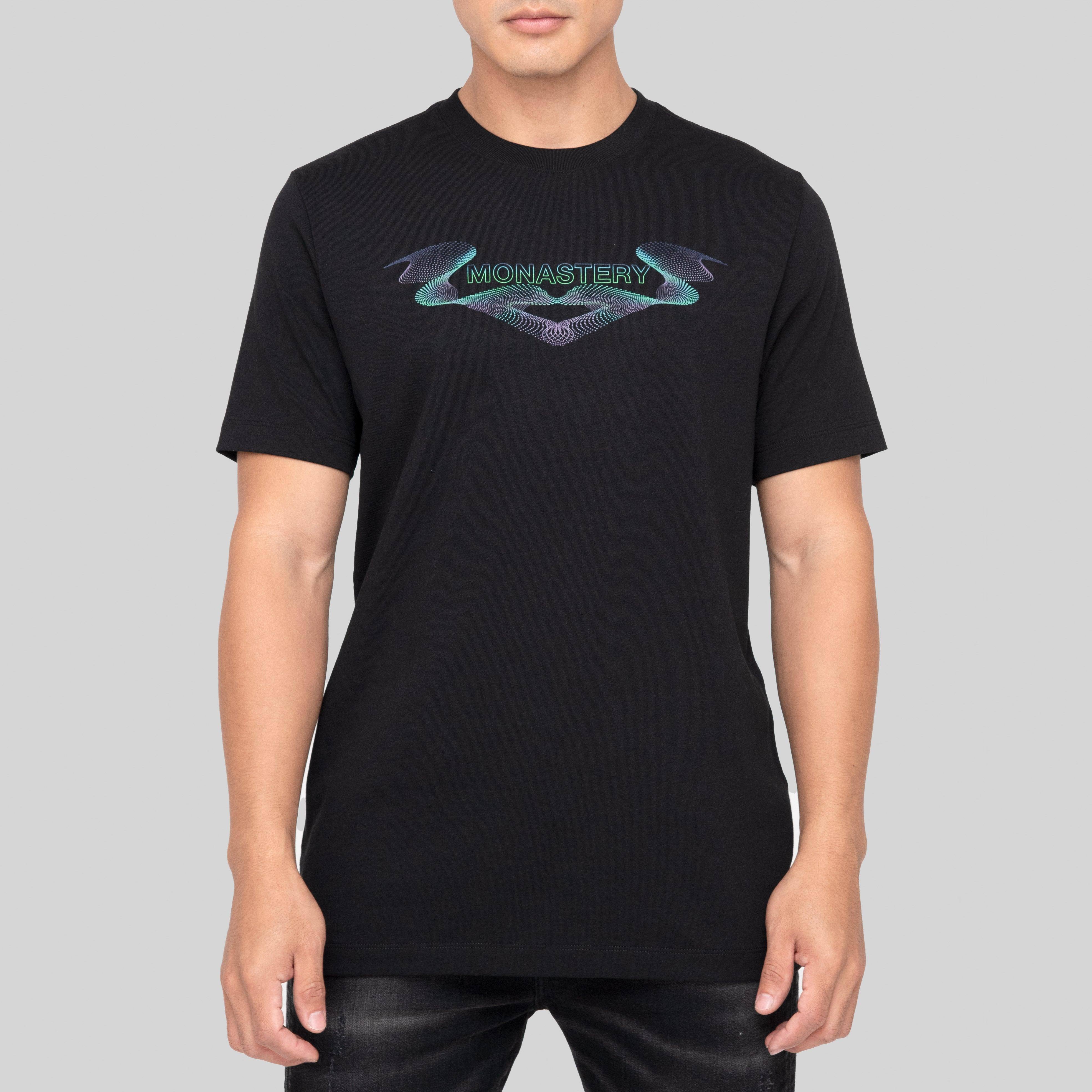 INDUS BLACK T-SHIRT | Monastery Couture