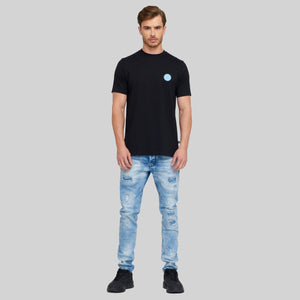 KAUSH BLACK T-SHIRT | Monastery Couture