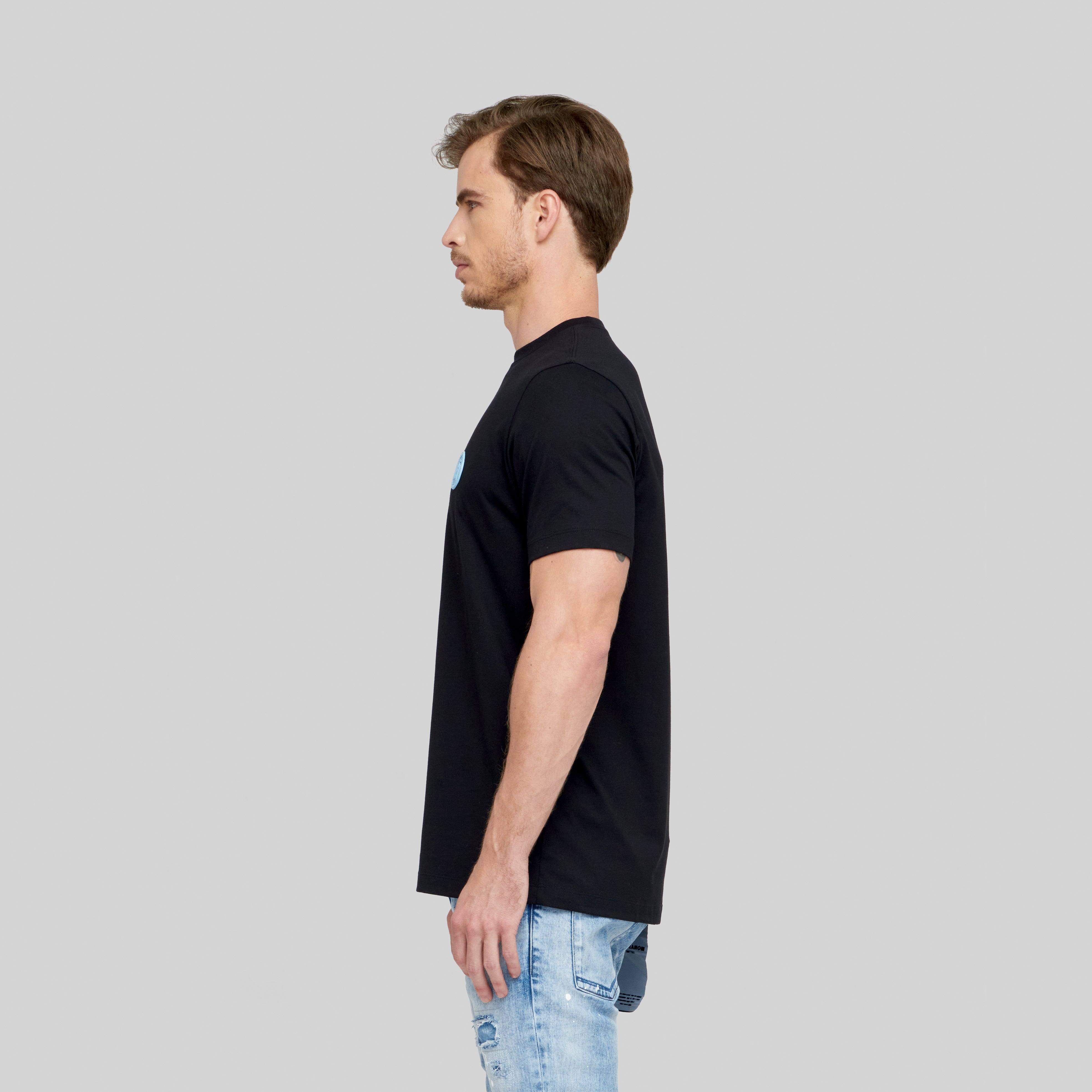 KAUSH BLACK T-SHIRT | Monastery Couture