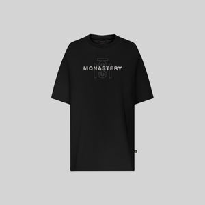 LOGAN BLACK T-SHIRT OVERSIZE | Monastery Couture