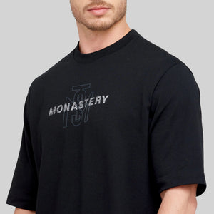 LOGAN BLACK T-SHIRT OVERSIZE | Monastery Couture