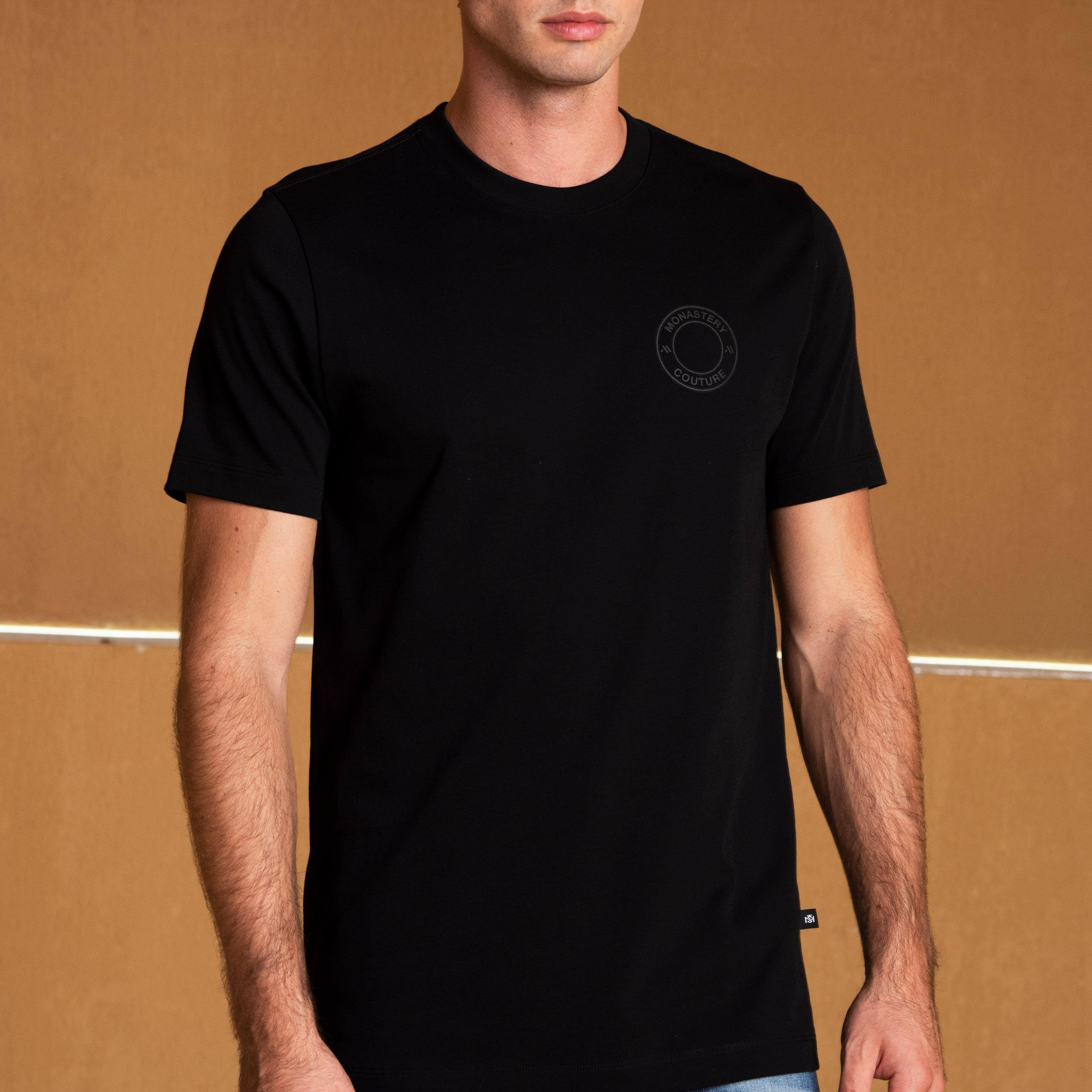 LYNX BLACK T-SHIRT | Monastery Couture