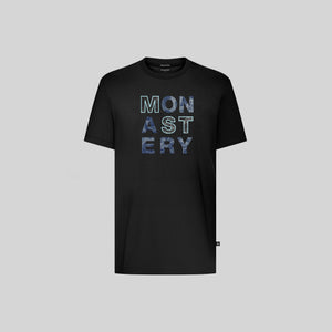 OLIMPICO BLACK T-SHIRT | Monastery Couture