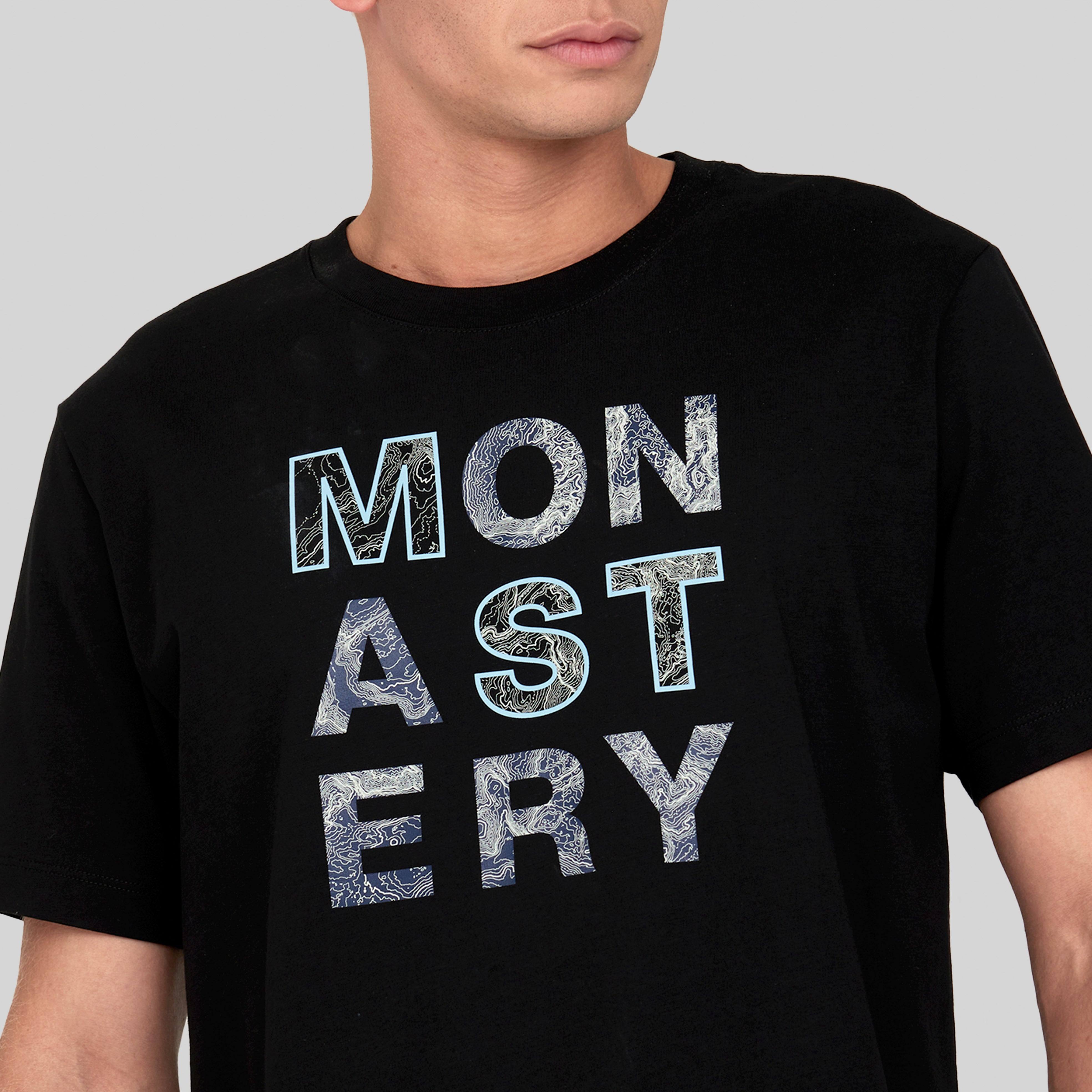 OLIMPICO BLACK T-SHIRT | Monastery Couture