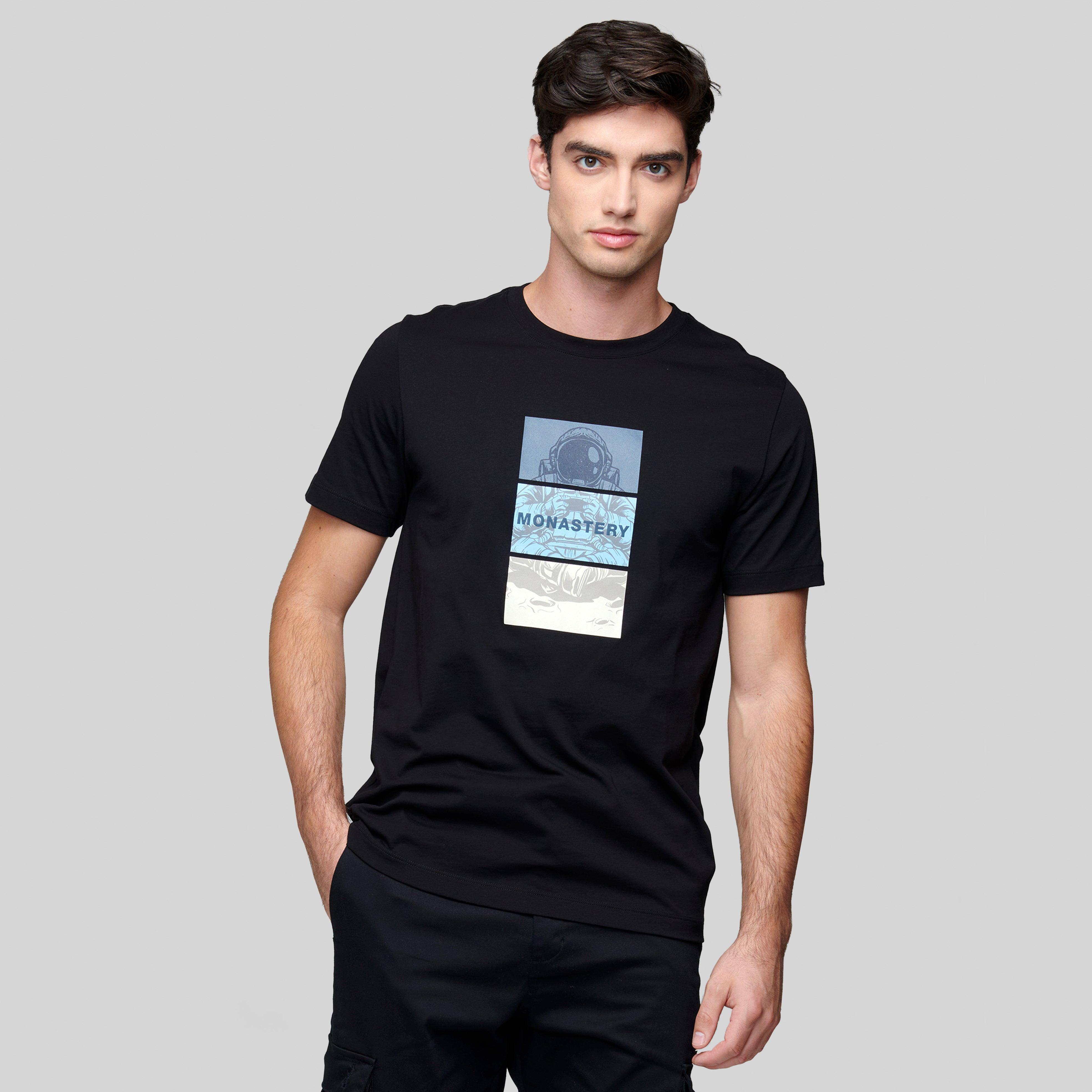 PENTAUR BLACK T-SHIRT | Monastery Couture