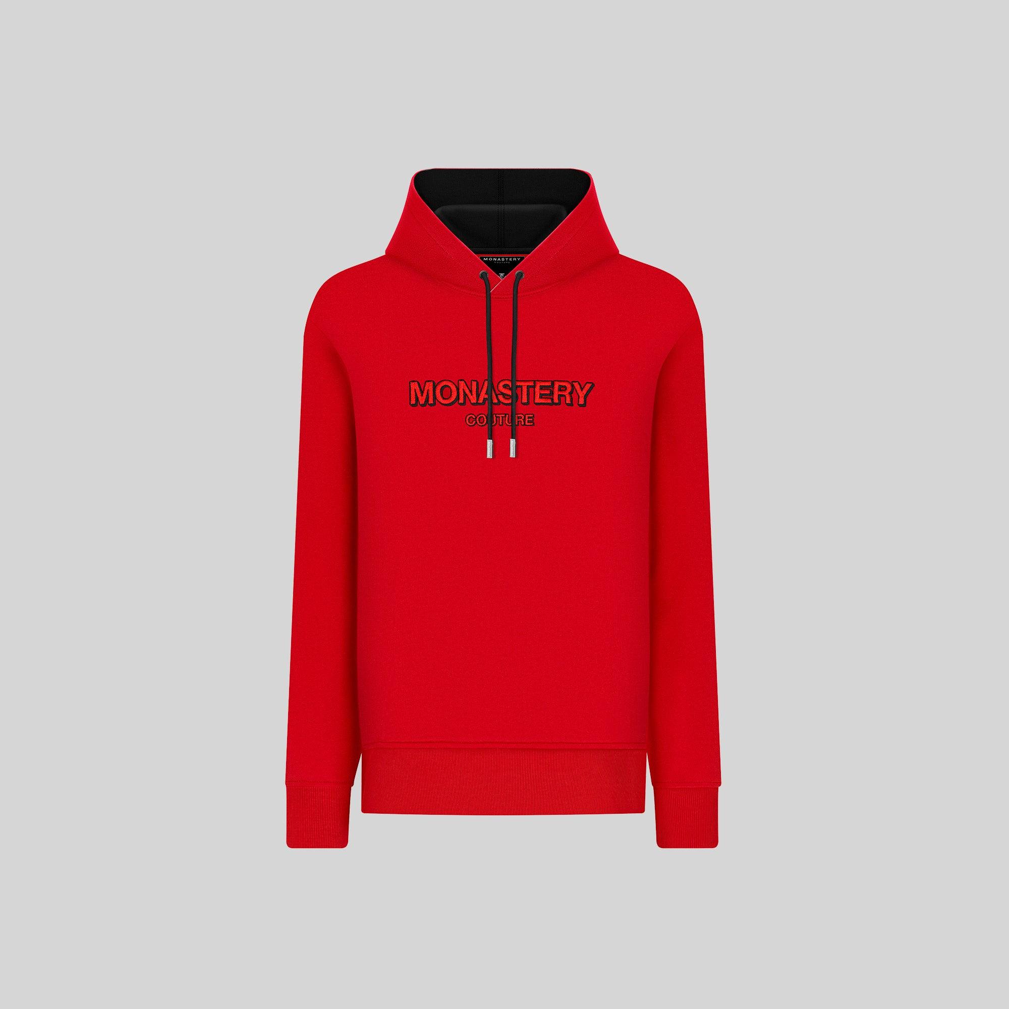 SALAMINA RED HOODIE | Monastery Couture