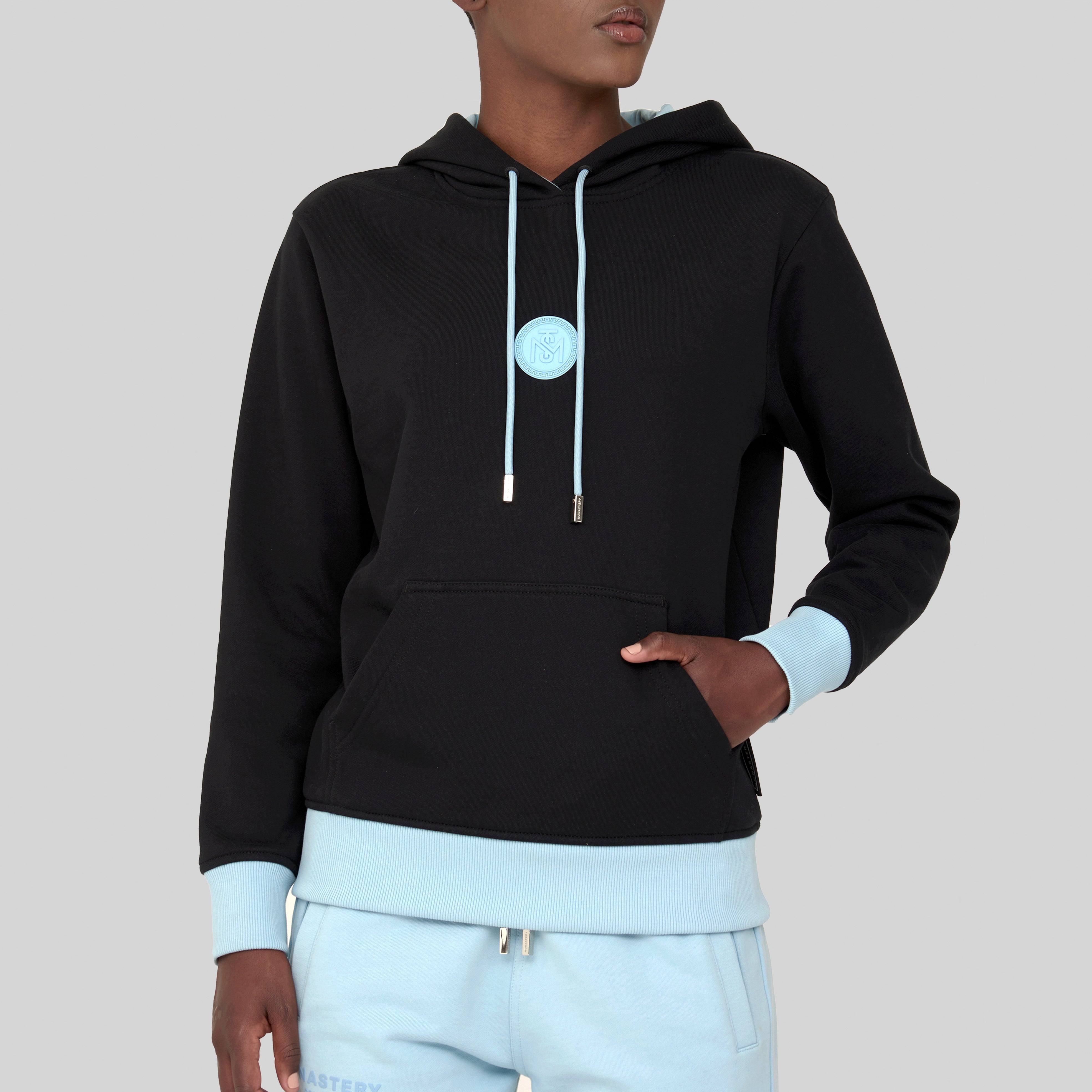 SARISA BLACK HOODIE | Monastery Couture