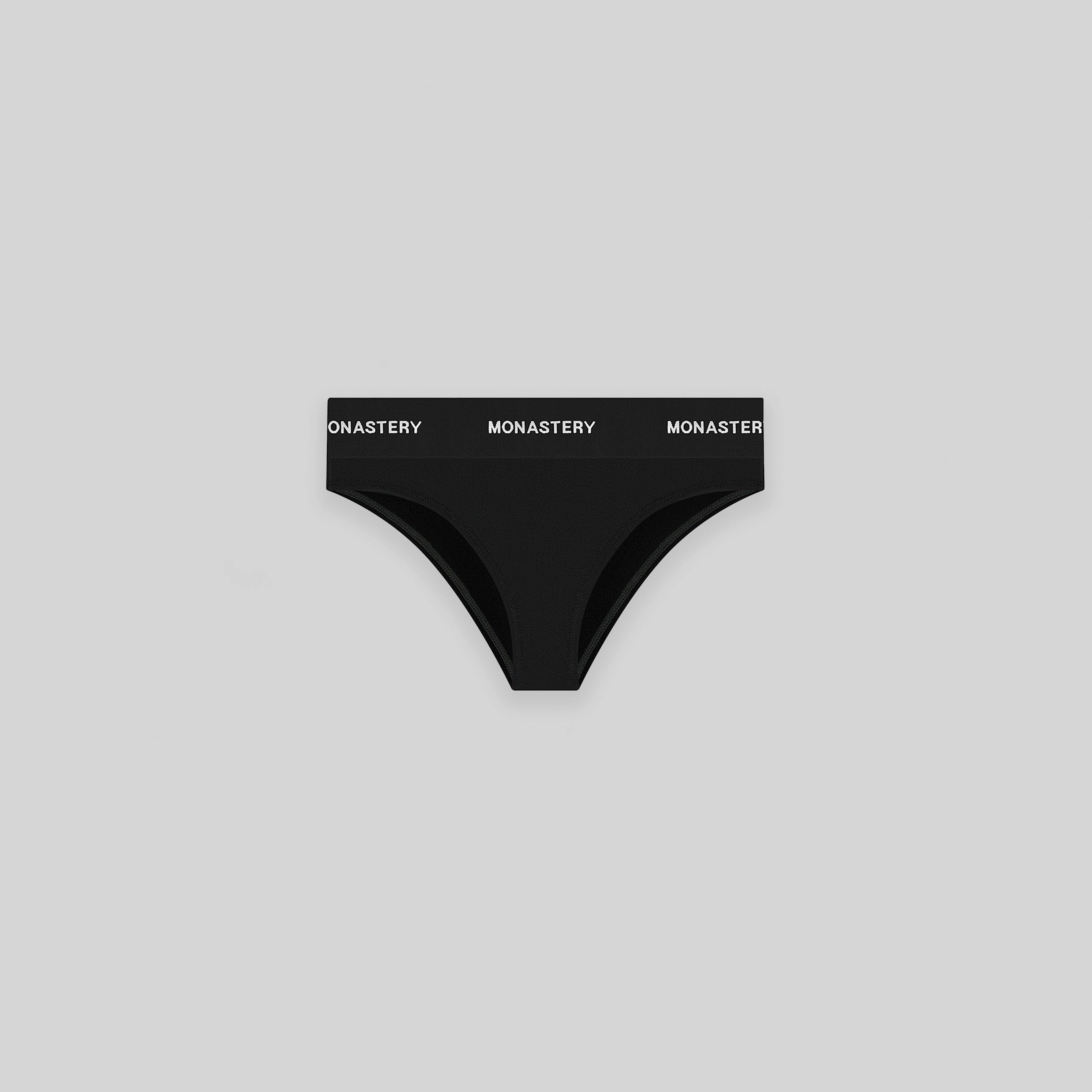 SOFIA BLACK PANTY | Monastery Couture