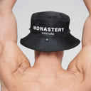 VITTORIO BLACK BUCKET HAT | Monastery Couture