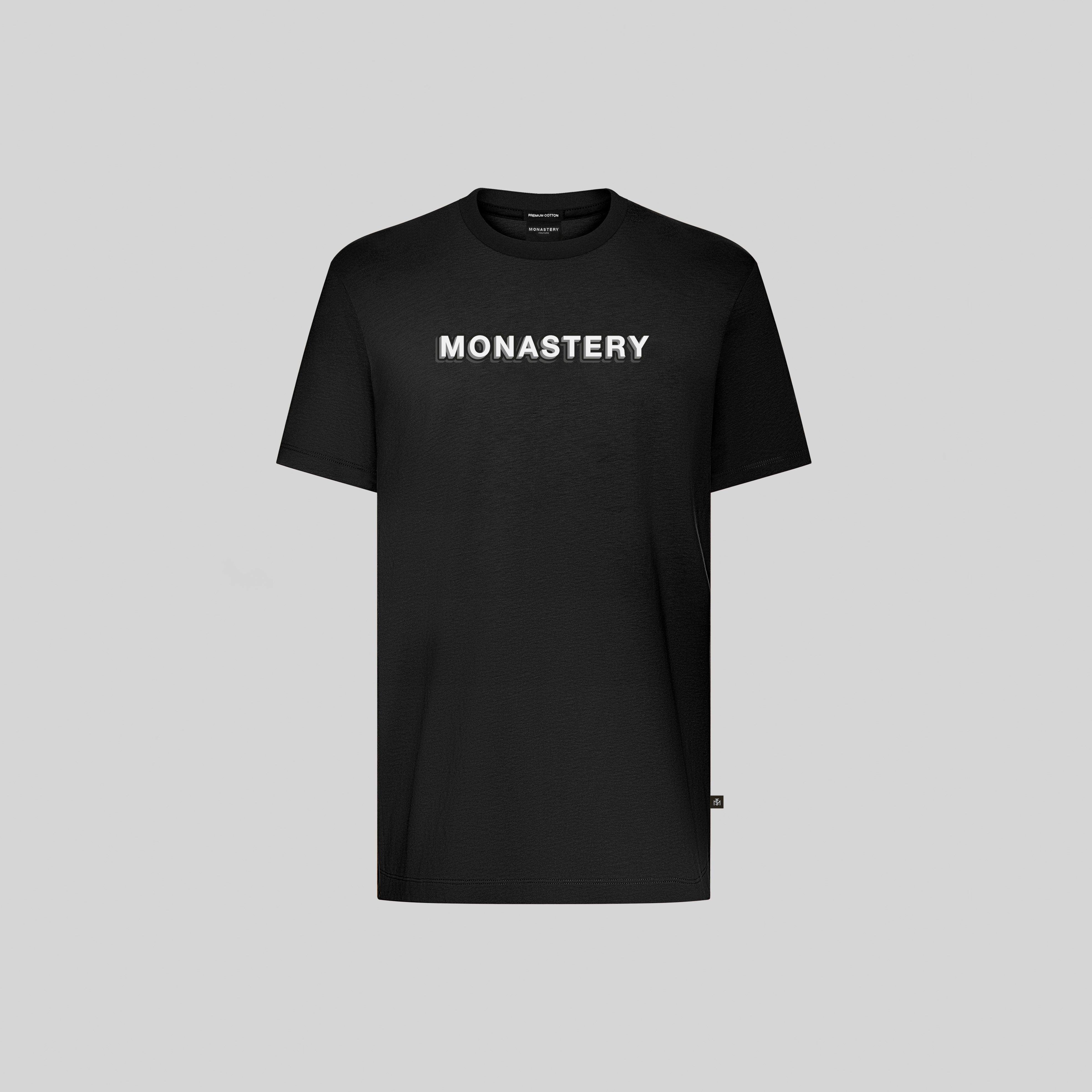ZAGROS BLACK T-SHIRT | Monastery Couture