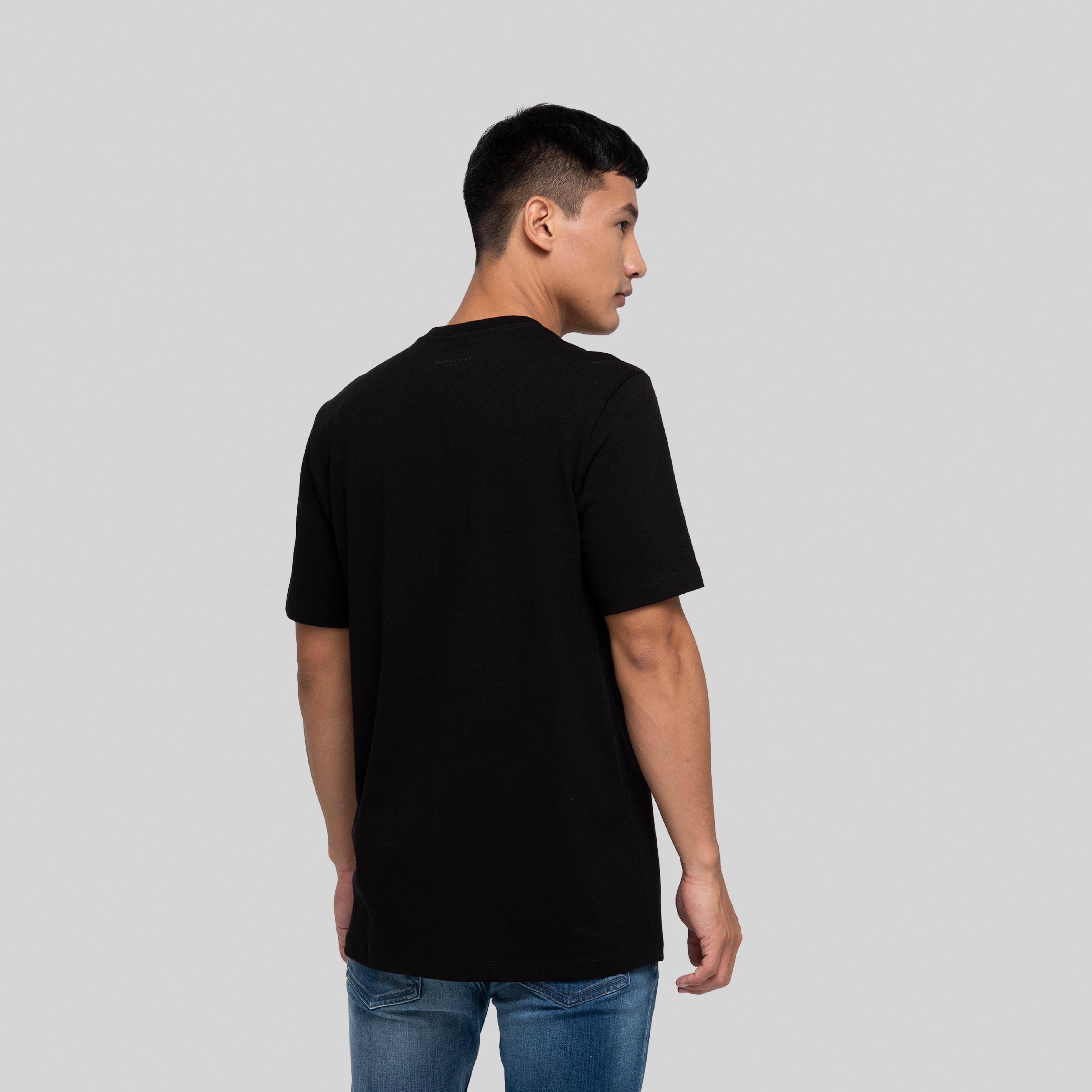 ZAGROS BLACK T-SHIRT | Monastery Couture